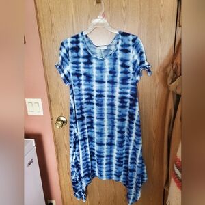 Bobbie Brooks Women's Tie Dye Dress